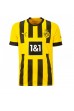 Borussia Dortmund Donyell Malen #21 Voetbaltruitje Thuis tenue 2022-23 Korte Mouw